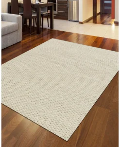 KM Home Bellissima 005/1005 White 2'6 X 10' Runner Rug -Chic Home Store 18044447 fpx