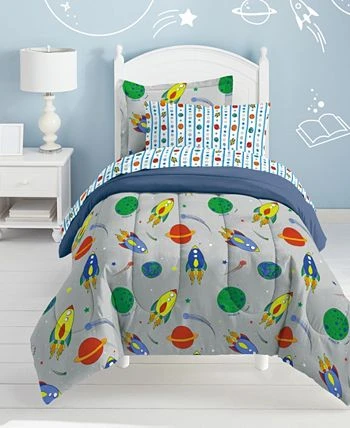 Macy's Dream Factory Space Rocket Twin Comforter Set 3 Macy's Dream Factory Space Rocket Twin Comforter Set