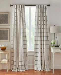 Elrene Brighton Blackout Window Curtain Panel, 52 X 84