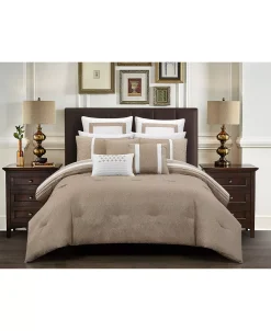 Chic Home Arlow 8 Piece Comforter Set, Queen -Chic Home Store 18499450 fpx
