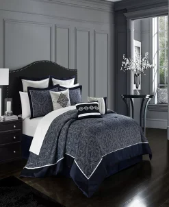 Chic Home Meryl Bed In A Bag 13 Piece Comforter Set, King -Chic Home Store 18499934 fpx