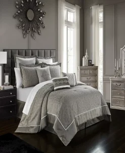 Chic Home Meryl Bed In A Bag 13 Piece Comforter Set, King -Chic Home Store 18499943 fpx