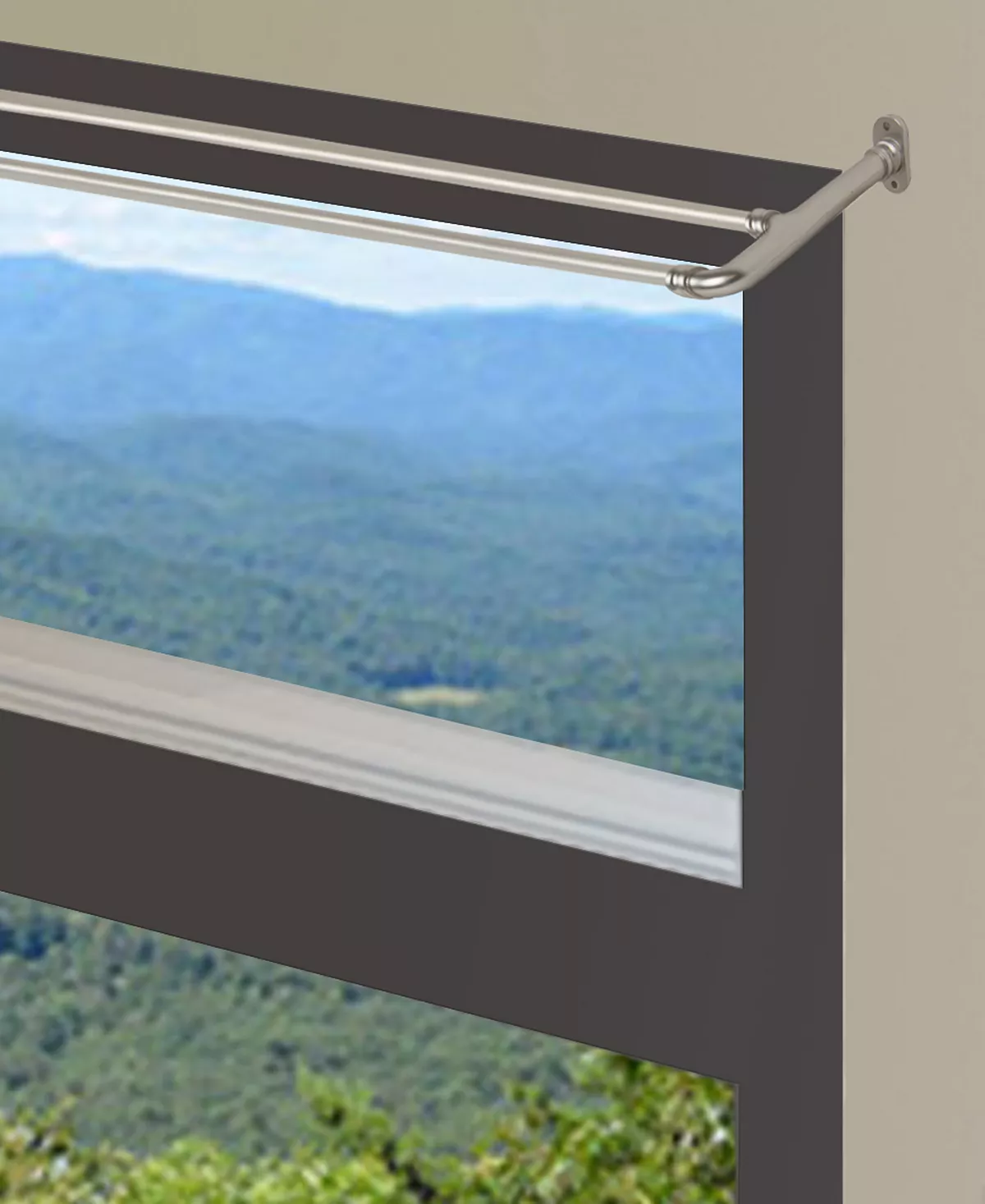 Rod Desyne 5/8 Double Blackout Curtain Rod 28-48 8 Rod Desyne 5/8 Double Blackout Curtain Rod 28-48 - Image 6