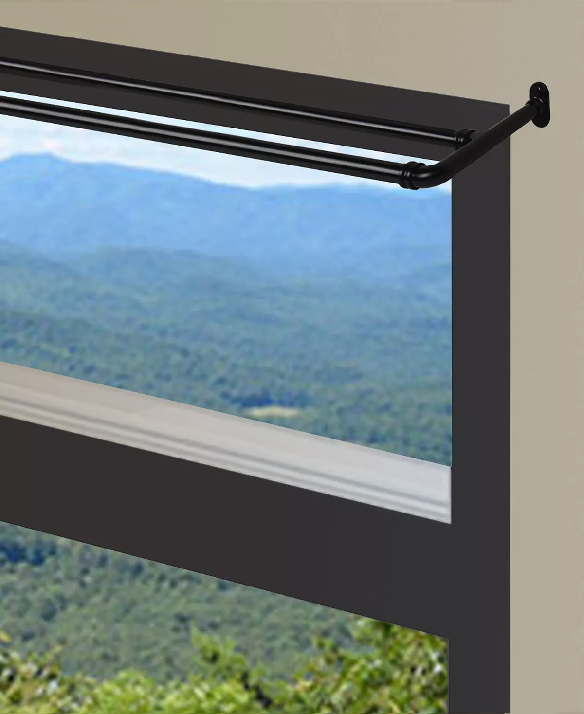 Rod Desyne 5/8 Double Blackout Curtain Rod 28-48 6 Rod Desyne 5/8 Double Blackout Curtain Rod 28-48 - Image 4