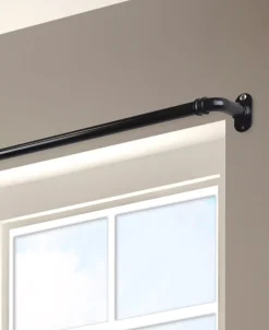 Rod Desyne 5/8 Blackout Curtain Rod 48-84 -Chic Home Store 18924526 fpx