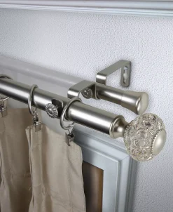 Rod Desyne Elsie 1 Double Curtain Rod 160-240 -Chic Home Store 18924573 fpx