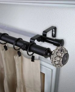 Rod Desyne Elsie 1 Double Curtain Rod 160-240 -Chic Home Store 18924595 fpx