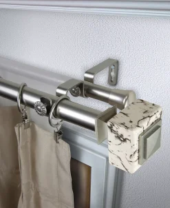 Rod Desyne Willis 1 Double Curtain Rod 120-170 -Chic Home Store 18924632 fpx