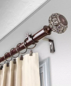 Rod Desyne Elsie 1 Curtain Rod 120-170 -Chic Home Store 18924692 fpx