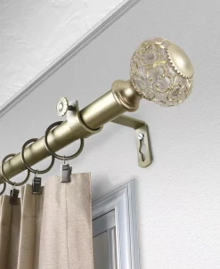 Rod Desyne Elsie 1 Curtain Rod 120-170 -Chic Home Store 18924744 fpx
