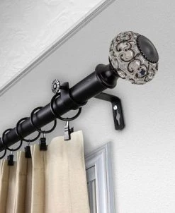 Rod Desyne Elsie 1 Curtain Rod 120-170 -Chic Home Store 18924764 fpx