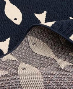 Northern Weavers Vera Swimming Fish 5' X 7'3 Area Rug 9 Northern Weavers Vera Swimming Fish 5' X 7'3 Area Rug -Chic Home Store 19350873 fpx