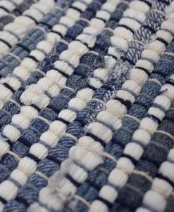 French Connection Halima Denim Chindi 28 X 48 Moroccan Accent Rug -Chic Home Store 19398961 fpx