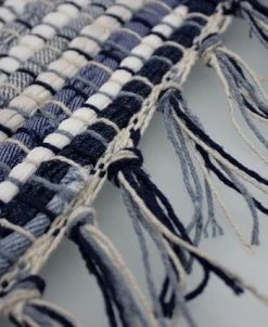 French Connection Halima Denim Chindi 28 X 48 Moroccan Accent Rug -Chic Home Store 19398962 fpx