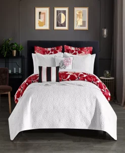 Chic Home Malea 9 Piece Comforter Set, Twin -Chic Home Store 19674444 fpx