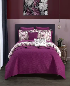 Chic Home Kala 9 Piece Comforter Set, Twin -Chic Home Store 19674566 fpx