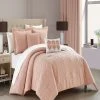 Chic Home Adeline 5 Piece Comforter Set, Queen
