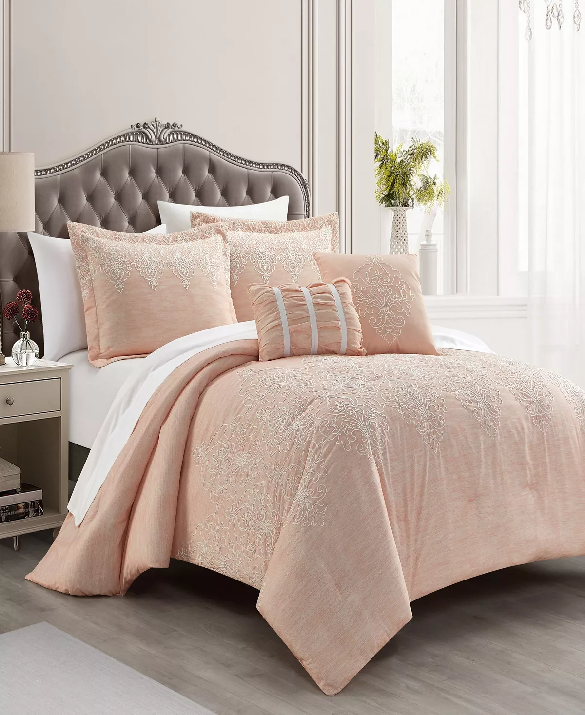 Chic Home Ubli 9 Piece Comforter Set, King 10 Chic Home Ubli 9 Piece Comforter Set, King - Image 8