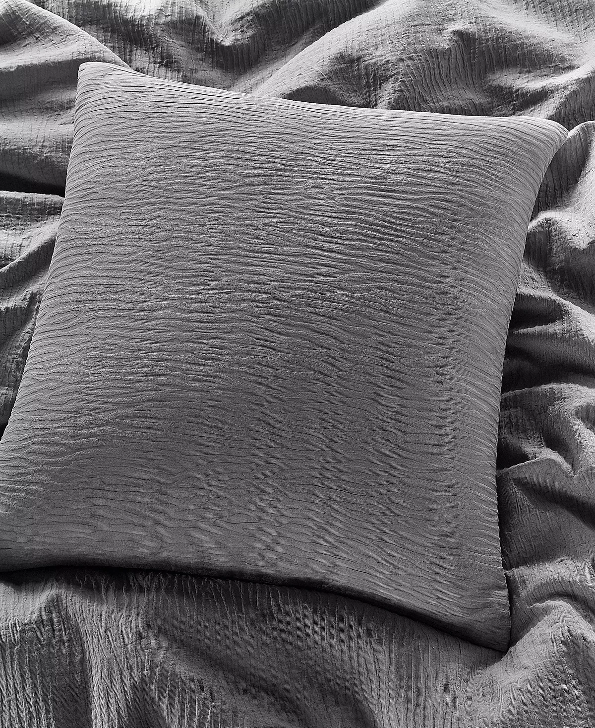 Oake Crinkle Matelasse 3-Pc. Comforter Set, Full/Queen, Created For Macy's 10 Oake Crinkle Matelasse 3-Pc. Comforter Set, Full/Queen, Created For Macy's - Image 8