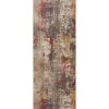 LR Home CLOSEOUT! Sierra Distressed Modern Abstract 2' X 6' Runner Area Rug