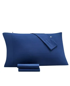 Kate Spade New York Solid 3 Piece Sheet Set, Twin -Chic Home Store 21031941 fpx