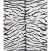 KM Home Velvet Touch Zebra 5'3 X 8'6 Area Rug 2 KM Home Velvet Touch Zebra 5'3 X 8'6 Area Rug -Chic Home Store 21101464 fpx