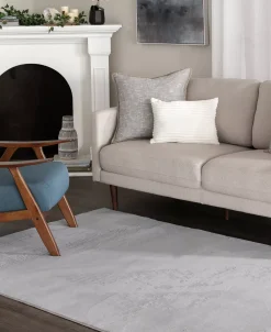 KM Home Velvet Touch Simple 5'3 X 8'6 Area Rug -Chic Home Store 21101534 fpx