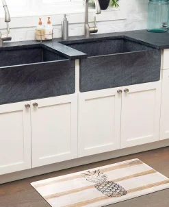 Global Rug Designs Cheerful Ways Pineapple 1'8 X 3' Area Rug -Chic Home Store 21150019 fpx