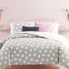 Kate Spade New York Dots 3 Piece Mini Comforter Set, Queen