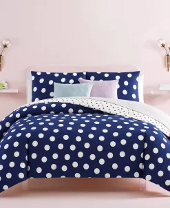 Kate Spade New York Dots 2 Piece Mini Comforter Set, Twin -Chic Home Store 21295644 fpx