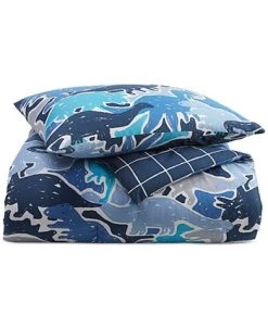 Charter Club Kids Dino Camo 2-Pc. Cotton Comforter Set, Twin/Twin XL, Created For Macy's -Chic Home Store 21323292 fpx