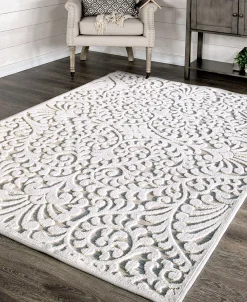 My Texas House Bluebonnets Floral 3'11 X 5'5 Area Rug -Chic Home Store 21376516 fpx