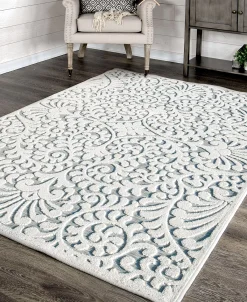 My Texas House Bluebonnets Floral 3'11 X 5'5 Area Rug -Chic Home Store 21376572 fpx