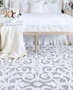 My Texas House Bluebonnets Floral 3'11 X 5'5 Area Rug -Chic Home Store 21376692 fpx