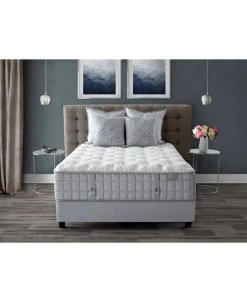 Hotel Collection By Aireloom Holland Maid Coppertech Silver Natural 14.5 Firm Mattress Set- Queen, Created For Macy's