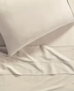 Anne Klein Reverie Cotton Under 200-Thread Count 3 Piece Twin Solid Sheet Set 8 Anne Klein Reverie Cotton Under 200-Thread Count 3 Piece Twin Solid Sheet Set -Chic Home Store 21771424 fpx