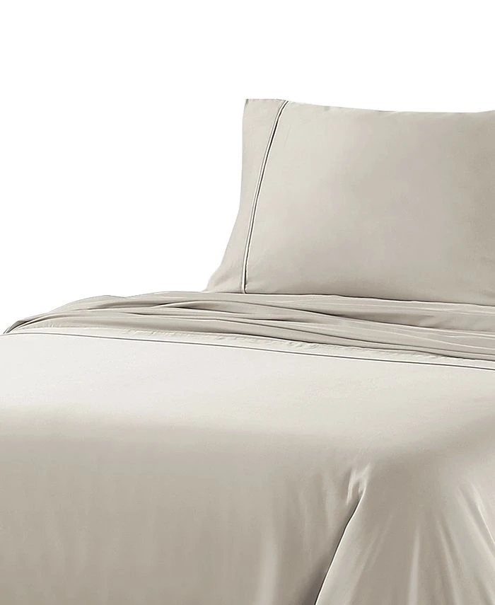 Anne Klein Reverie Cotton Under 200-Thread Count 3 Piece Twin Solid Sheet Set 3 Anne Klein Reverie Cotton Under 200-Thread Count 3 Piece Twin Solid Sheet Set