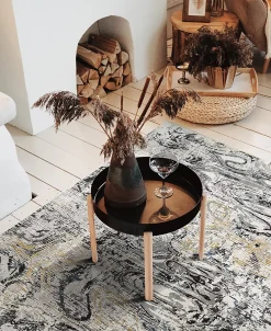 Hilary Farr CLOSEOUT! Sterling Impressions HSI05 8'5 X 11'6 Area Rug -Chic Home Store 21830524 fpx