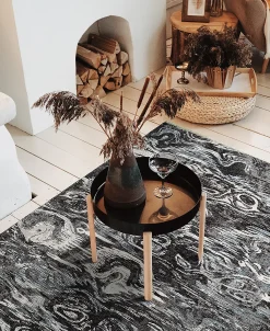 Hilary Farr CLOSEOUT! Sterling Impressions HSI02 5'3 X 7'7 Area Rug -Chic Home Store 21836029 fpx