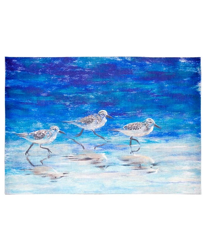 Liora Manne Illusions Sea Birds 2'5 X 4'1 Area Rug 3 Liora Manne Illusions Sea Birds 2'5 X 4'1 Area Rug