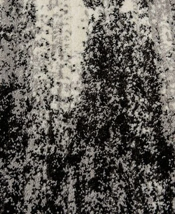 KM Home Leisure Haven Shadow 2'3 X 7'7 Runner Area Rug 4 KM Home Leisure Haven Shadow 2'3 X 7'7 Runner Area Rug - Image 2