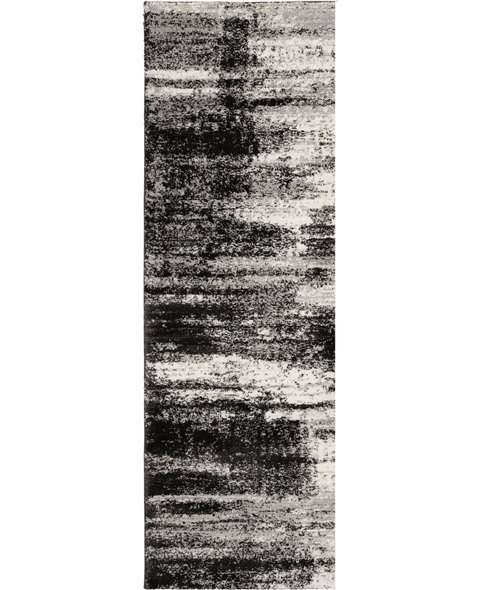 KM Home Leisure Haven Shadow 2'3 X 7'7 Runner Area Rug 3 KM Home Leisure Haven Shadow 2'3 X 7'7 Runner Area Rug