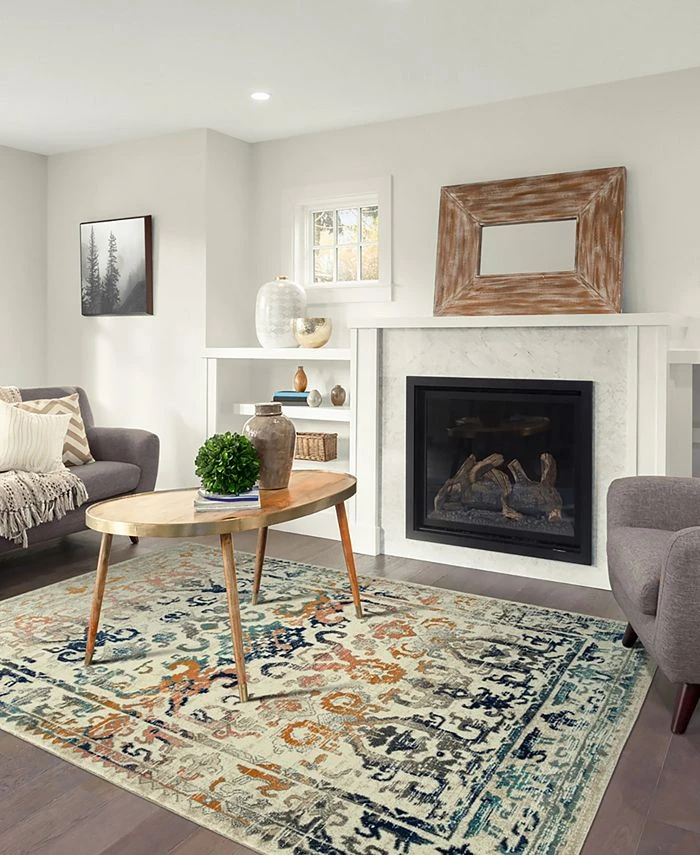 Kaleen CLOSEOUT! Ania ANA03 5'3 X 7' Area Rug 7 Kaleen CLOSEOUT! Ania ANA03 5'3 X 7' Area Rug - Image 5