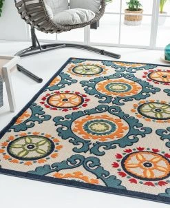 LR Home CLOSEOUT! Lanai LNI81811 3'6 X 5'6 Area Rug -Chic Home Store 22082232 fpx