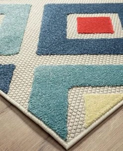LR Home CLOSEOUT! Lanai LNI81816 5' X 8' Area Rug -Chic Home Store 22082334 fpx