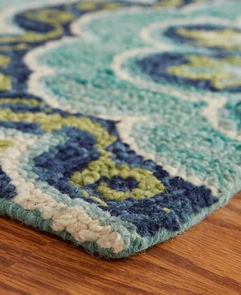 LR Home Adiance RDC54076 4' X 4' Round Area Rug 5 LR Home Adiance RDC54076 4' X 4' Round Area Rug - Image 3