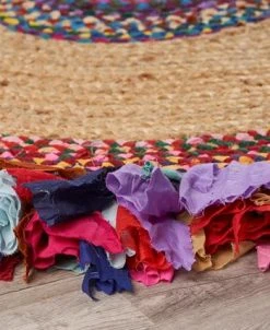 LR Home Posh PSH03327 5'6 X 5'6 Round Area Rug 9 LR Home Posh PSH03327 5'6 X 5'6 Round Area Rug -Chic Home Store 22083303 fpx