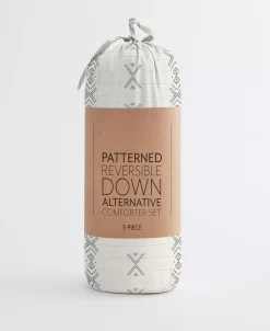 Ienjoy Home Collection Premium Urban Stitch Patterned Comforter Set, Full/Queen -Chic Home Store 22226771 fpx