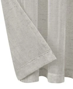 French Connection Arter Crushed Semi-Sheer Rod Pocket Window Panel Pair, 63 X 50 18 French Connection Arter Crushed Semi-Sheer Rod Pocket Window Panel Pair, 63 X 50 -Chic Home Store 22257696 fpx