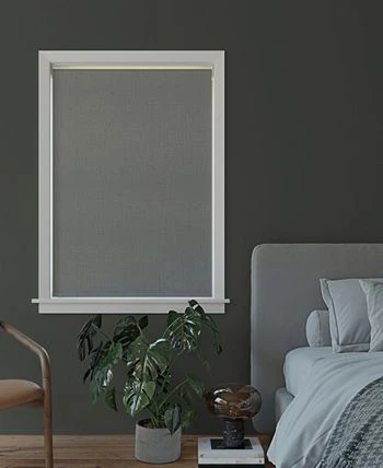 Sun Zero Everly Slub Texture 100% Blackout Cordless Roller Shade, 72 X 23 5 Sun Zero Everly Slub Texture 100% Blackout Cordless Roller Shade, 72 X 23 - Image 3